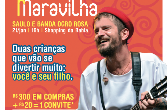Saulo anima baile infantil em benefício da OSID Saulo anima baile infantil em benefício da OSID