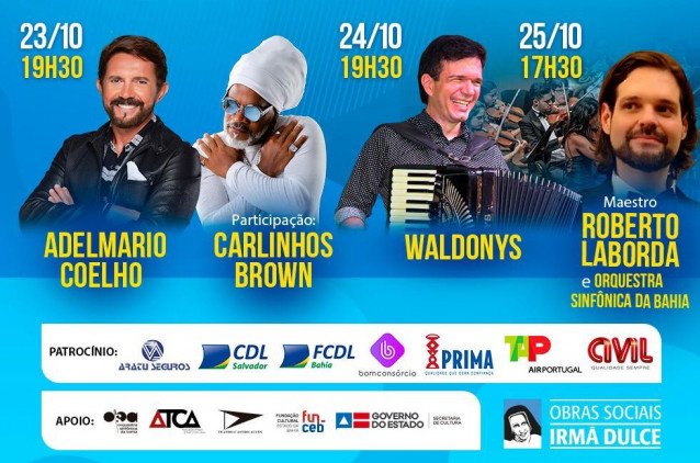 Viva Dulce reúne lives de artistas da música em prol das Obras Sociais Irmã Dulce Viva Dulce reúne lives de artistas da música em prol das Obras Sociais Irmã Dulce